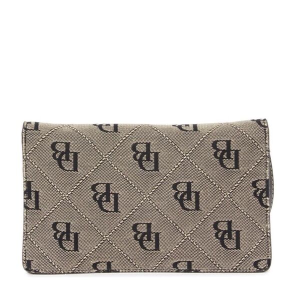 DOONEY & BOURKE Milly Logo Wristlet Wallet Clutch, Gray Black, NWT - Picture 6 of 14